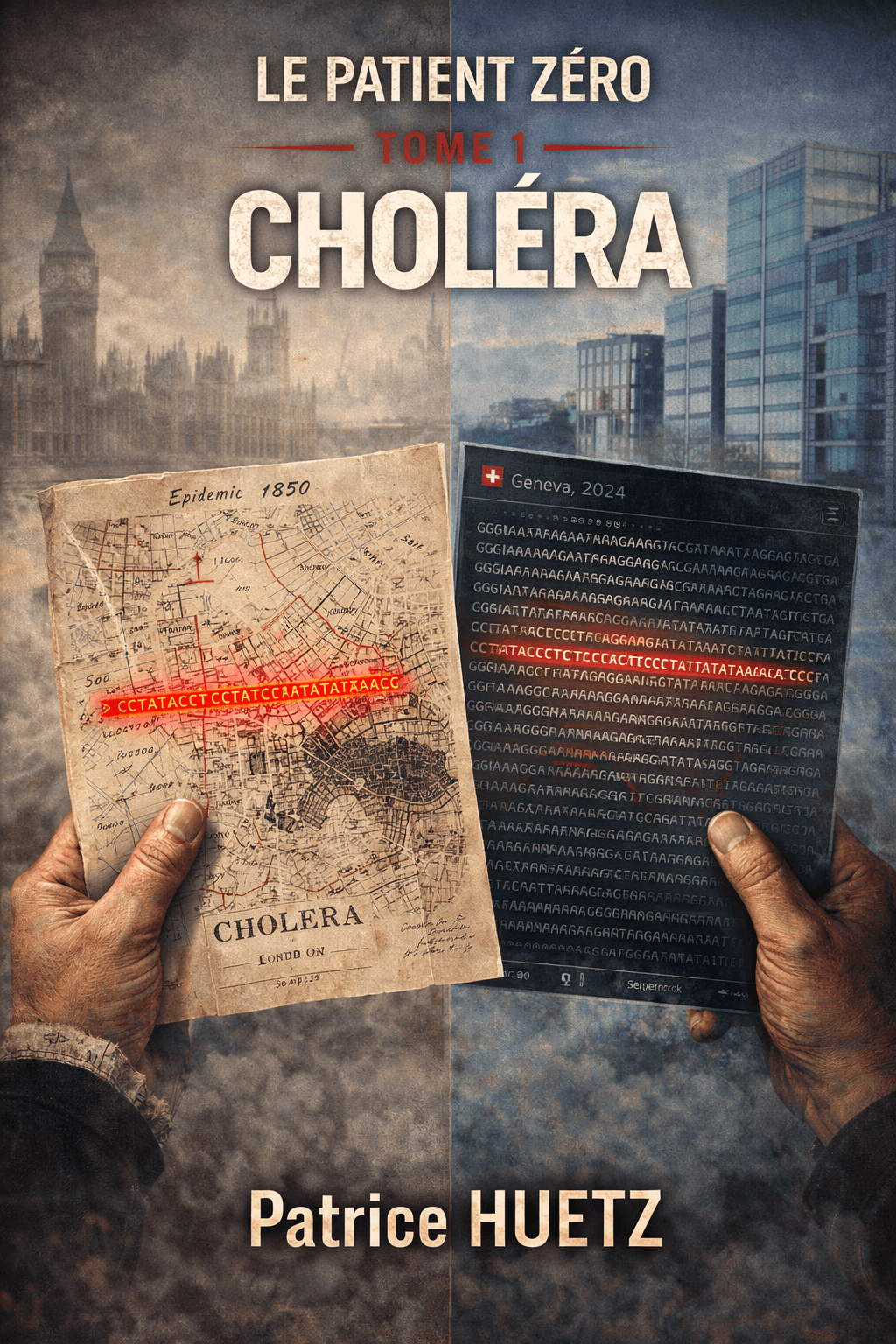 Couverture de Le Patient Zéro — T1 : Choléra