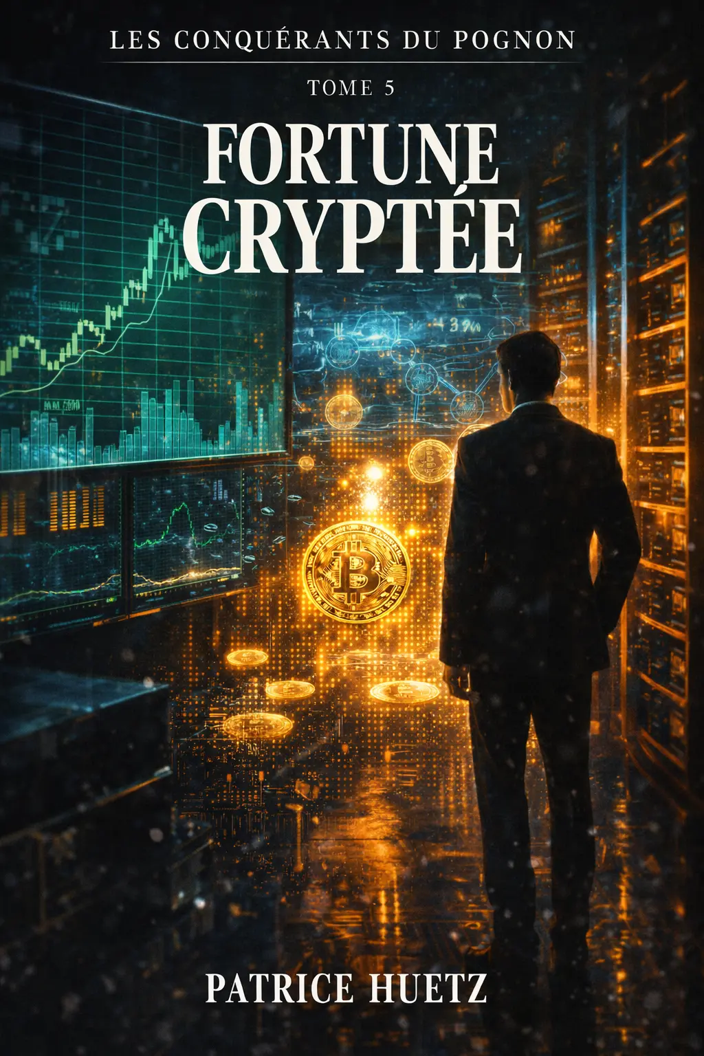 Couverture de Les Conquérants du Pognon — T5 : Fortune Cryptée