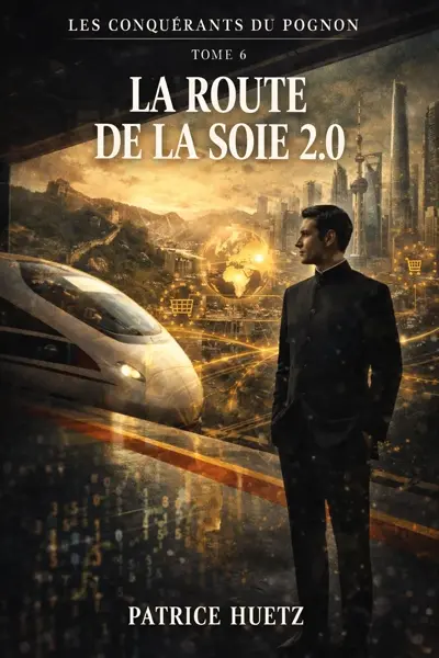 Couverture de Les Conquérants du Pognon — T6 : La Route de la Soie 2.0