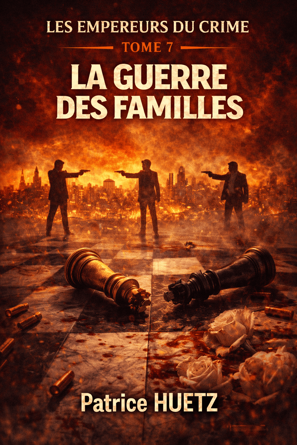 Couverture de Les Empereurs du Crime — T7 : La Guerre des Familles