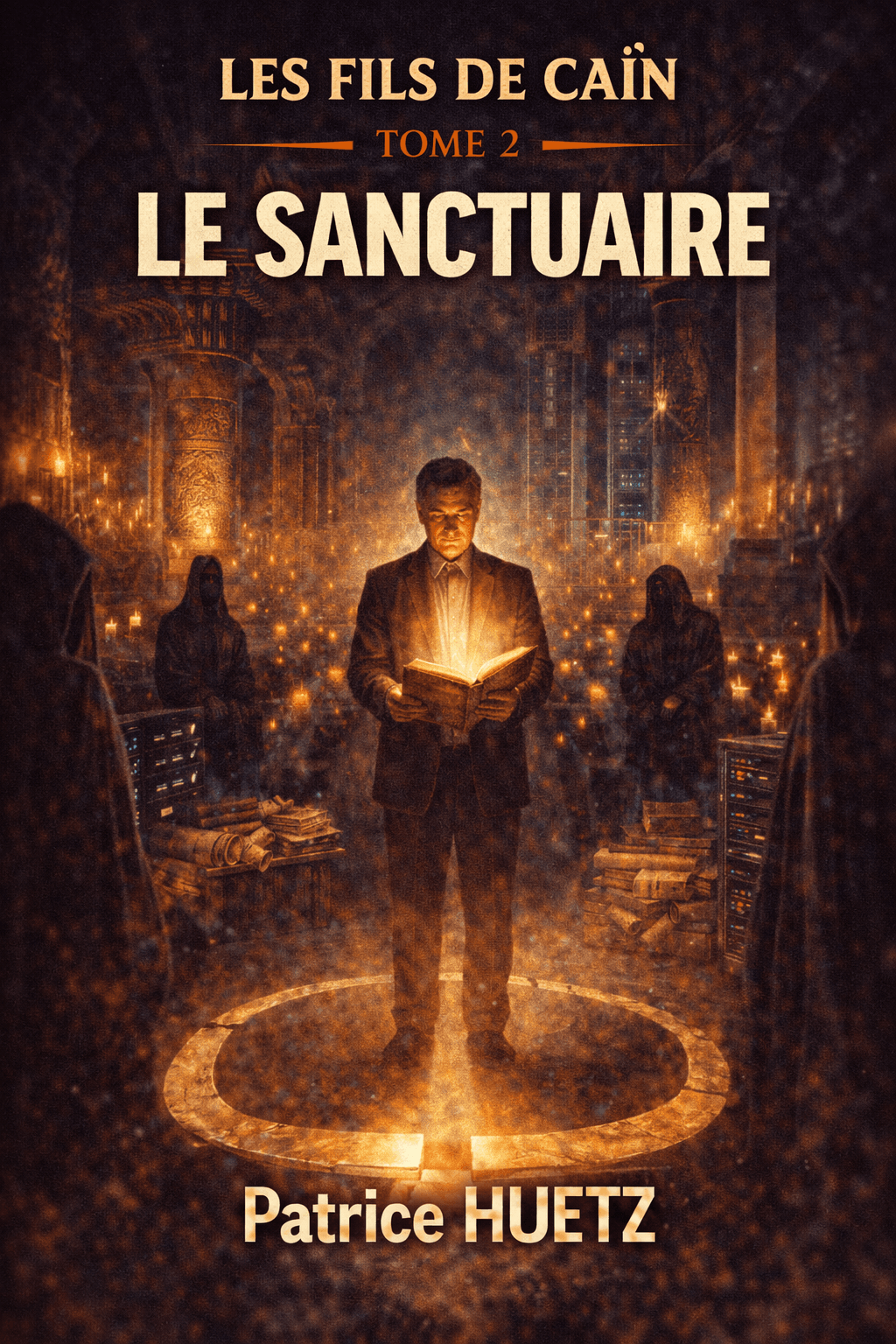 Couverture de Les Fils de Caïn — T2 : Le Sanctuaire