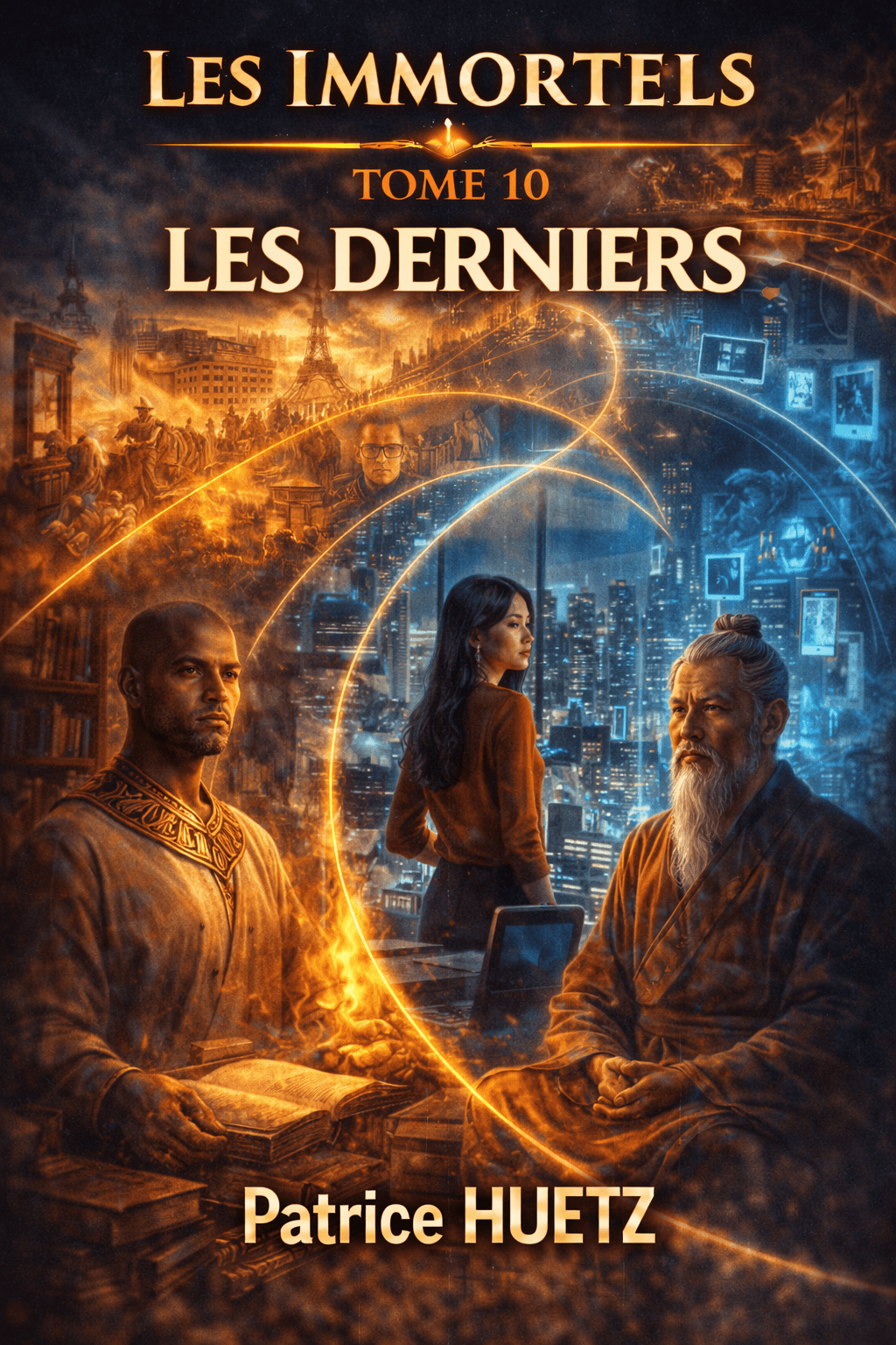 Couverture de Les Immortels — T10 : Les Derniers