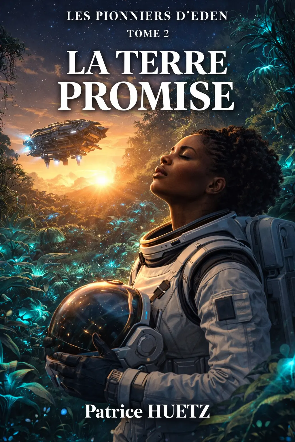 Couverture de Les Pionniers d'Éden — T2 : La Terre Promise