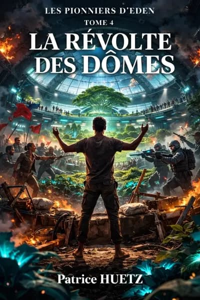 Couverture de Les Pionniers d'Éden — T4 : La Révolte des Dômes